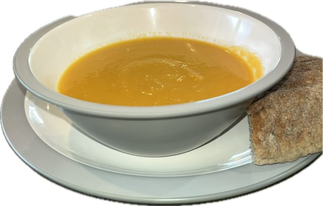 Carrot Ginger Soup.