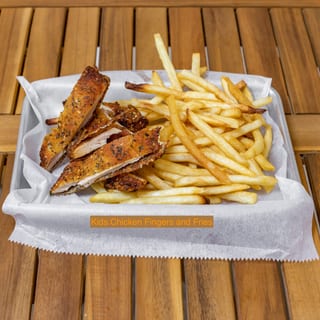 Kid's Chicken Schnitzel & Fries